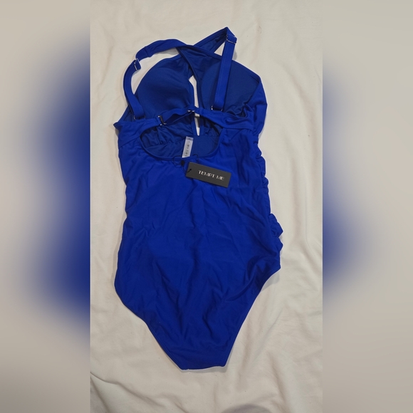 Tempt Me Womens One Piece Swimsuit Front Cross Small - Picture 4 of 6